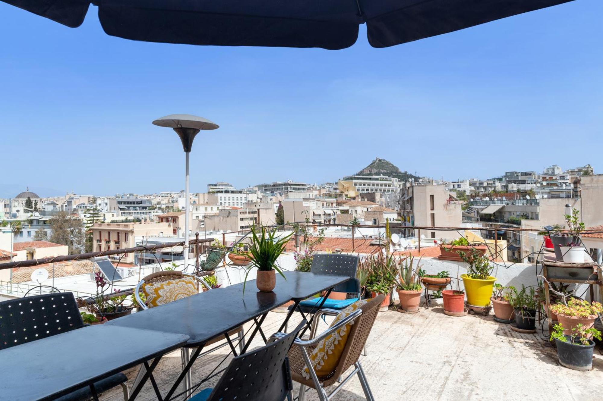 Acropolis Quiet House Daire Atina Dış mekan fotoğraf